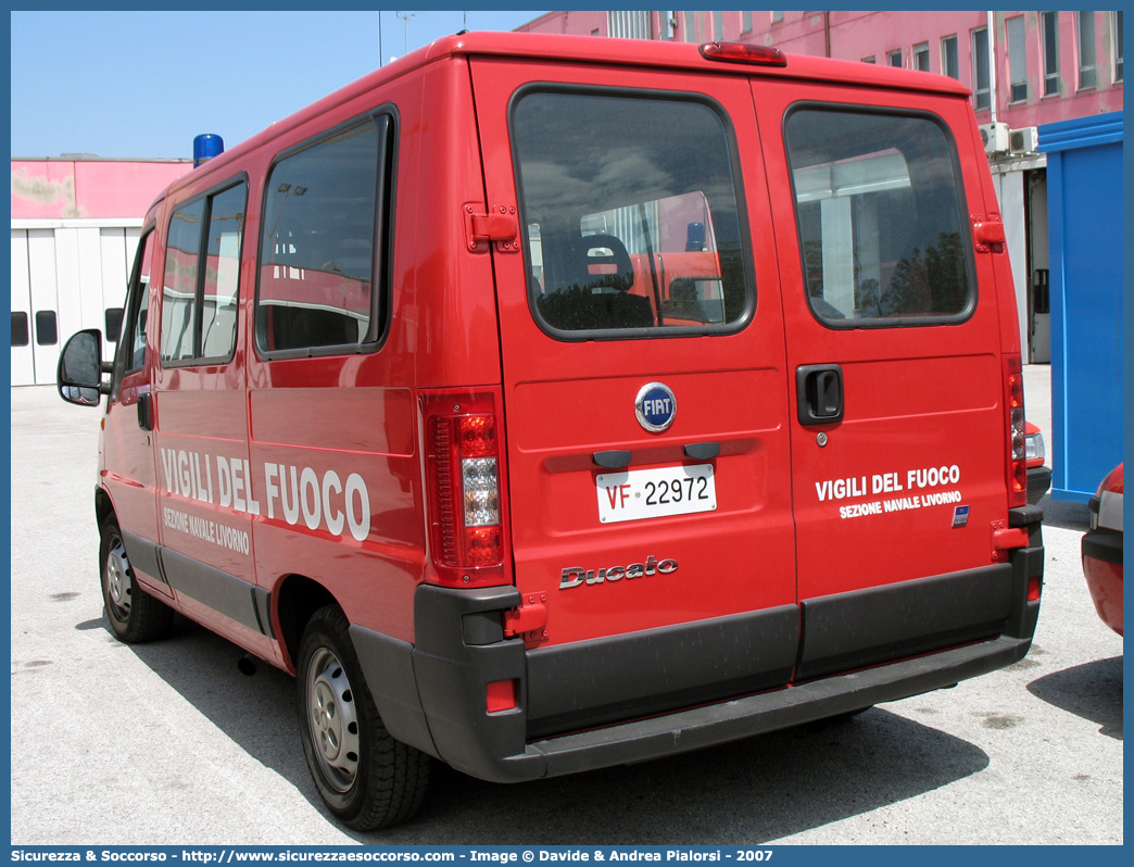 VF 22972
Corpo Nazionale Vigili del Fuoco
Nucleo Portuale
Fiat Ducato II serie restyling
Parole chiave: Corpo;Nazionale;Vigili del Fuoco;Vigili;Fuoco;Fiat;Ducato;Portuale;Navale;Nautica;Nautico;Nautici;Porti