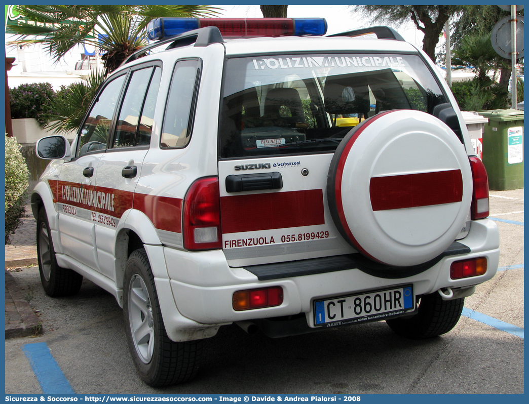 -
Polizia Municipale
Comune di Firenzuola
Suzuki Grand Vitara II serie
Allestitore Bertazzoni S.r.l.
Parole chiave: Polizia;Locale;Municipale;Firenzuola;Suzuki;Grand Vitara;Bertazzoni