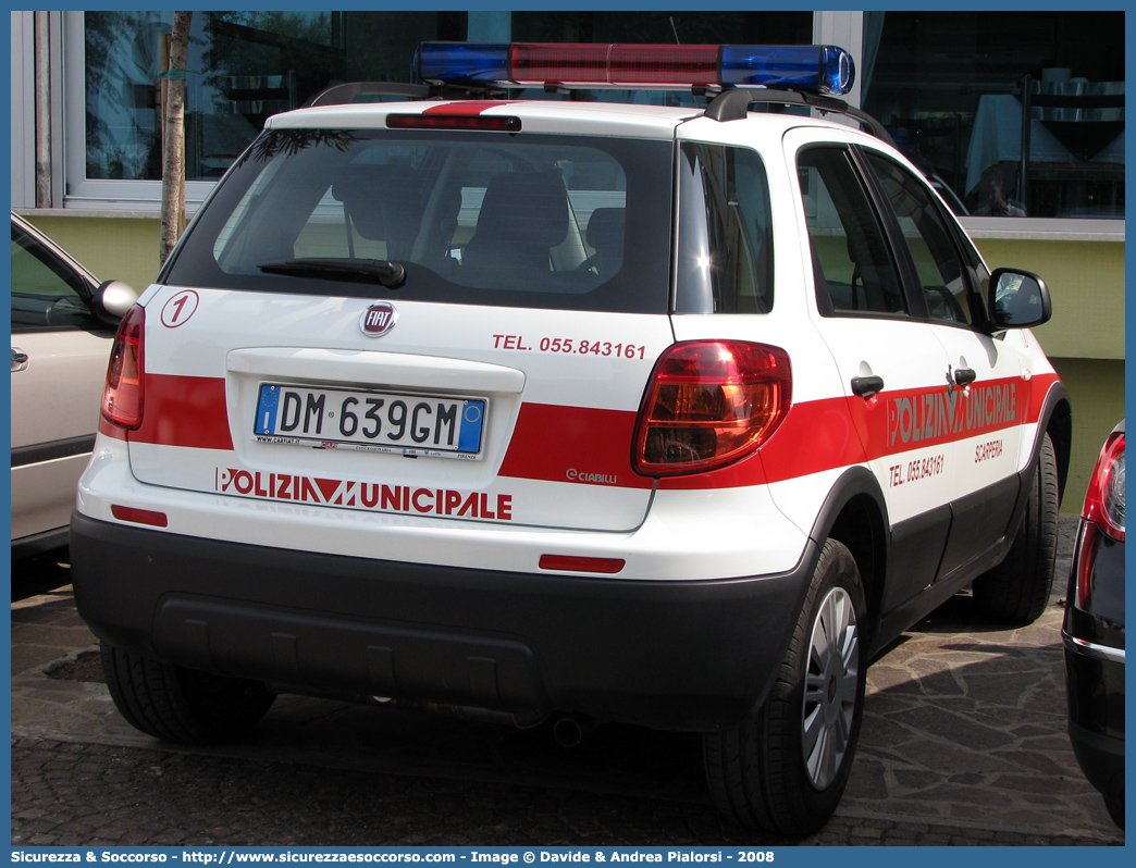 Polizia Locale YA888AA
Polizia Municipale
Comune di Scarperia
Fiat Sedici I serie
Allestitore Ciabilli S.r.l.
Parole chiave: Polizia;Locale;Municipale;Scarperia;Fiat;Sedici;Ciabilli;YA888AA;YA 888 AA