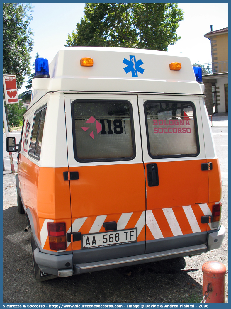 BO 2248
118 Bologna Soccorso
Fiat Ducato I serie restyling
Parole chiave: 118;Bologna;Soccorso;Ambulanza;Fiat;Ducato