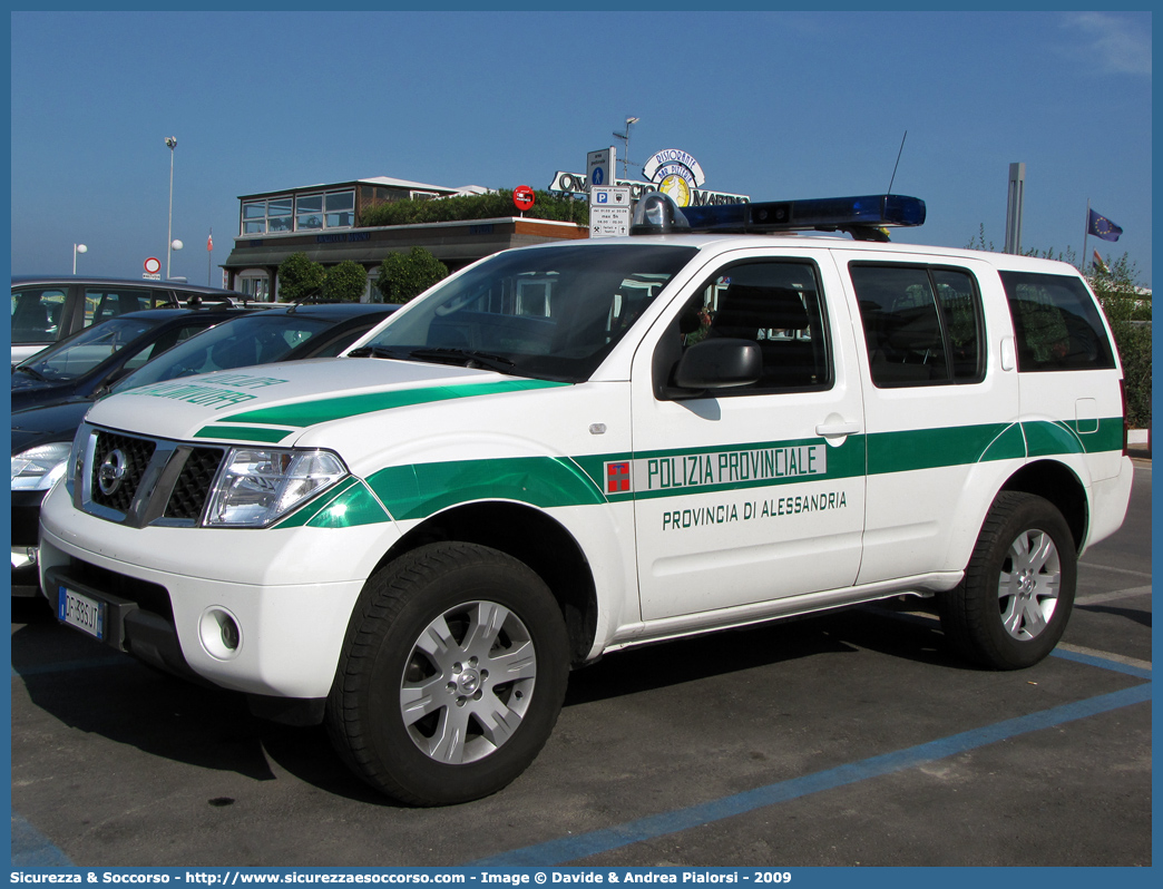 -
Polizia Provinciale
Provincia di Alessandria
Nissan Pathfinder III serie
Parole chiave: PL;P.L.;PolProv;Pol;Prov;Polizia;Locale;Provinciale;Alessandria;Nissan;Pathfinder