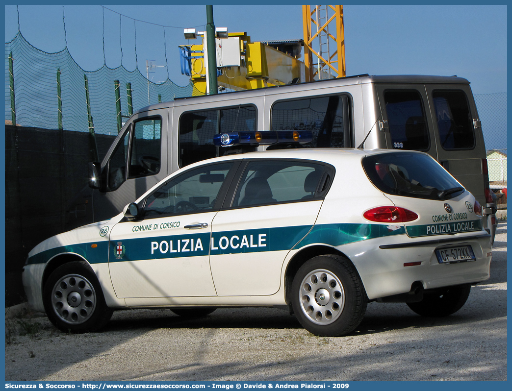 -
Polizia Locale
Comune di Corsico
Alfa Romeo 147 I serie
Parole chiave: PL;P.L.;PM;P.M.;Polizia;Locale;Municipale;Corsico;Alfa Romeo;147