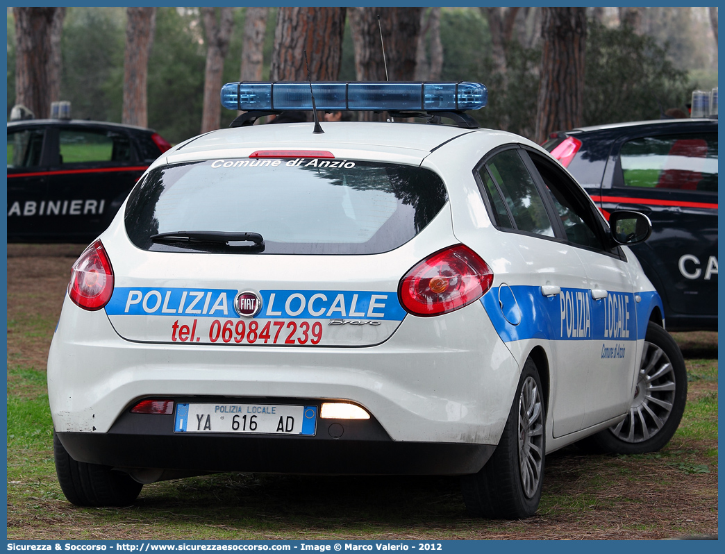 Polizia Locale YA616AD
Polizia Locale
Comune di Anzio
Fiat Nuova Bravo
Parole chiave: Polizia;Locale;Municipale;Anzio;Fiat;Nuova Bravo;YA616AD