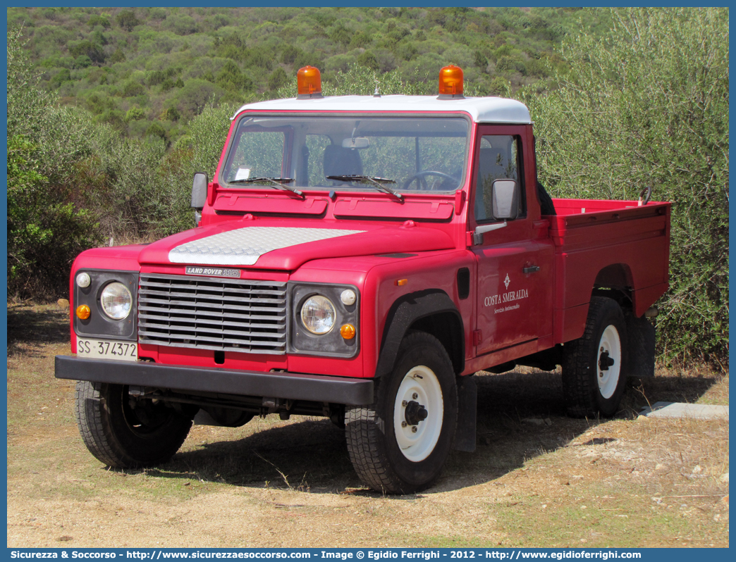 -
Servizio Antincendio Costa Smeralda
Land Rover Defender 130
Parole chiave: Servizio;Antincendio;Costa Smeralda;Land Rover;Defender;130