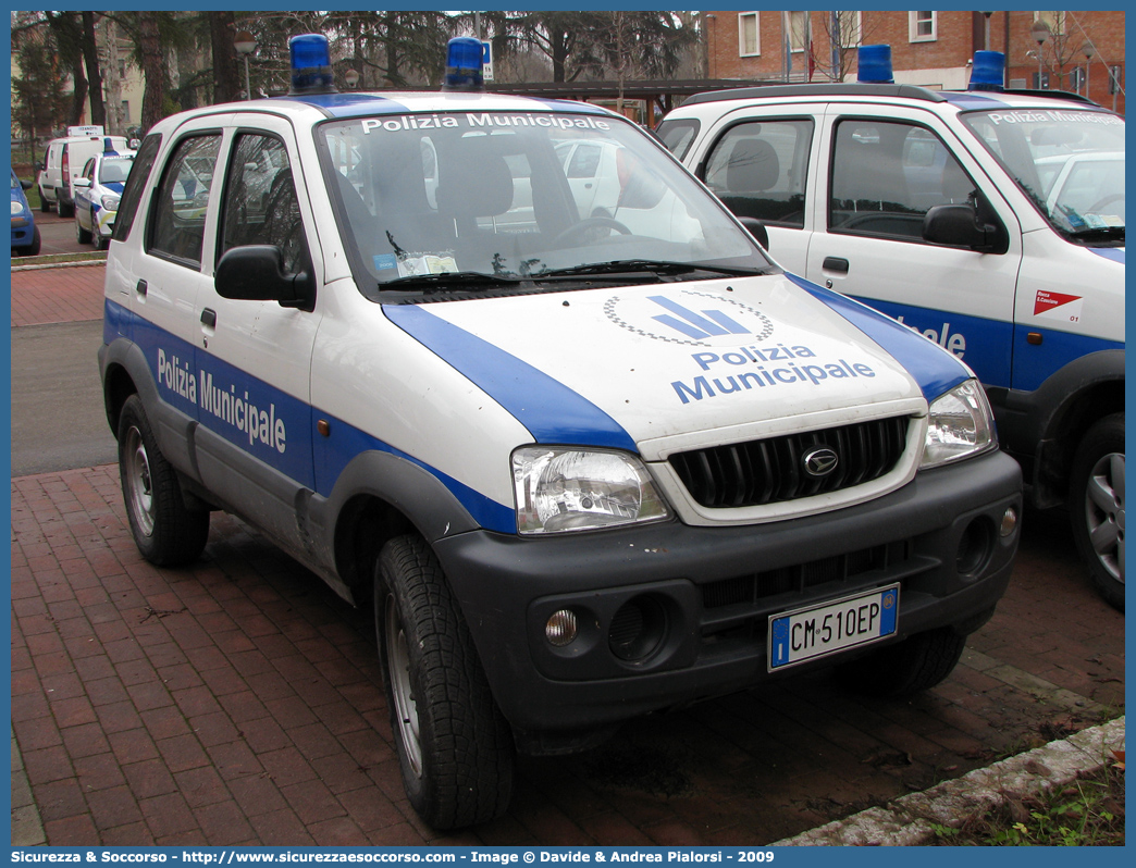 -
Polizia Municipale
Comune di Dovadola
Daihatsu Terios II serie
Parole chiave: Polizia;Locale;Municipale;Dovadola;Daihatsu;Terios