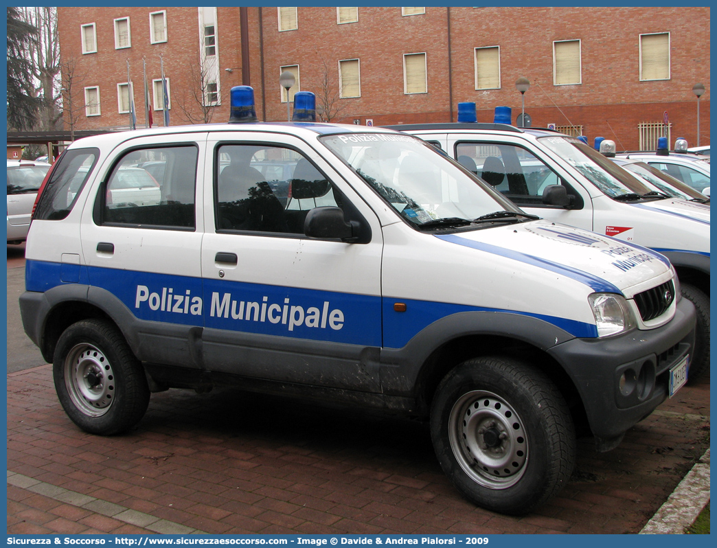 -
Polizia Municipale
Comune di Dovadola
Daihatsu Terios II serie
Parole chiave: Polizia;Locale;Municipale;Dovadola;Daihatsu;Terios