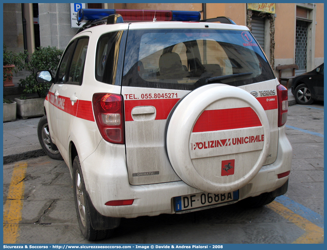 Polizia Locale YA914AA
Polizia Municipale
Comune di Marradi
Daihatsu Terios III serie
Parole chiave: Polizia;Locale;Municipale;Marradi;Daihatsu;Terios;YA914AA