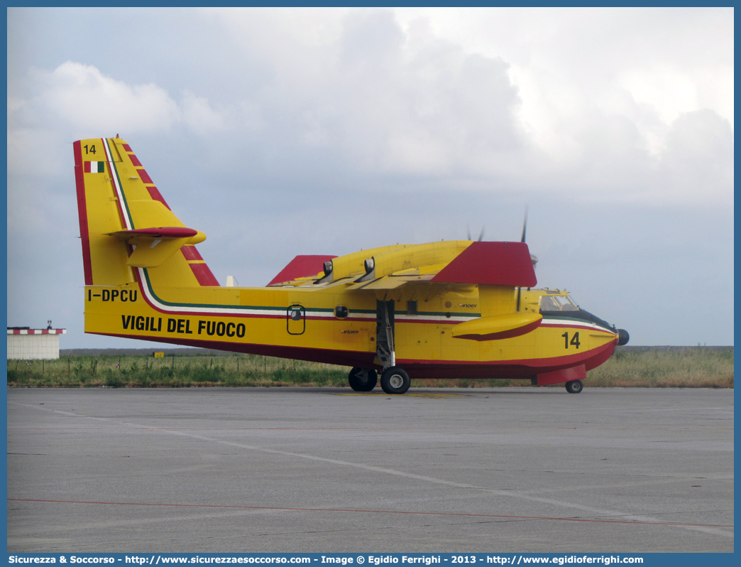 14 / I-DPCU
Corpo Nazionale Vigili del Fuoco
Nucleo Elicotteri
Canadair/Bombardier Aerospace CL415
Parole chiave: VF;VVF;V.F.;V.V.F.;Vigili;Fuoco;Corpo;Nazionale;Nucleo;Elicotteri;Canadair;Bombardier;Aerospace;CL415;14;I-DPCU