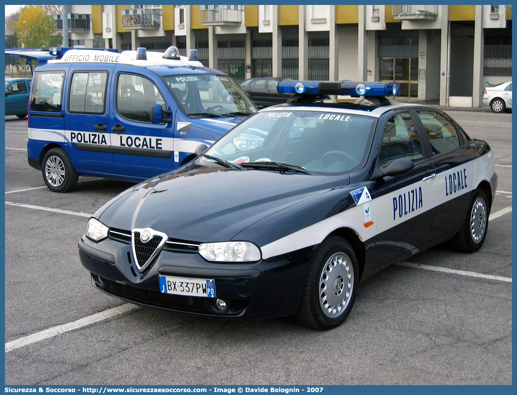 -
Polizia Locale
Comune di Abano Terme
Alfa Romeo 156 I serie
(variante)
Parole chiave: Polizia;Locale;Municipale;Abano Terme;Alfa Romeo;156