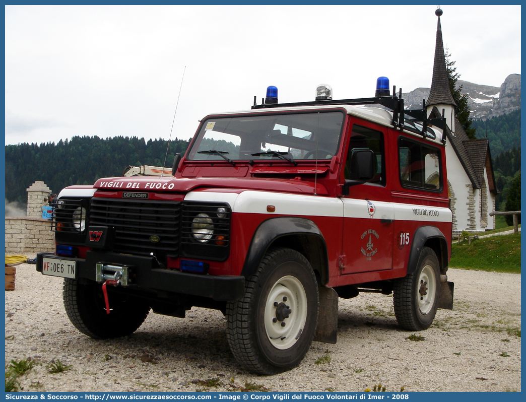 VF 0E6TN
Corpo Volontario Vigili del Fuoco Imer
Land Rover Defender 90
Parole chiave: VF;V.F.;Vigili del Fuoco;Vigili;Fuoco;Volontari;Imer;Land Rover;Defender 90;0E6TN