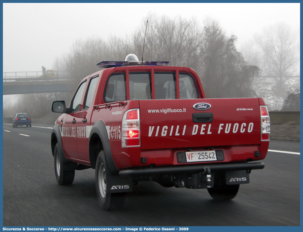 VF 25542
Corpo Nazionale Vigili del Fuoco
Ford Ranger III serie
Allestitore Aris S.p.A.
Parole chiave: VVF;V.V.F.;Corpo;Nazionale;Vigili;del;Fuoco;Ford;Ranger;Aris