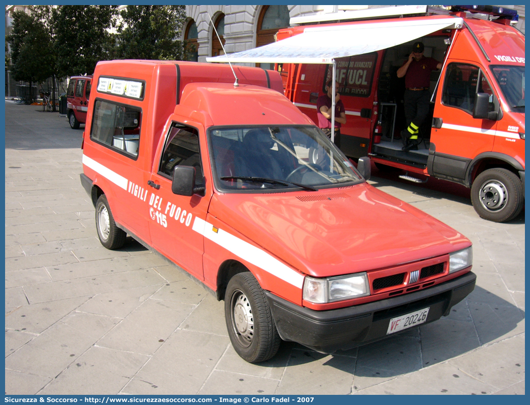 VF 20246
Corpo Nazionale Vigili del Fuoco
Nucleo N.B.C.R.
Fiat Fiorino II serie
Parole chiave: Corpo;Nazionale;Vigili del Fuoco;Vigili;Fuoco;Fiat;Fiorino;NBCR;N.B.C.R.;Nucleare;Batteriologico;Chimico;Radiologico;Radiometrico;Radiometria;Radioattività;Radioattivita