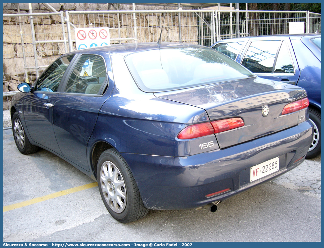 VF 22285
Corpo Nazionale Vigili del Fuoco
Alfa Romeo 156 II serie
Parole chiave: Corpo;Nazionale;Vigili del Fuoco;Vigili;Fuoco;Alfa;Romeo;156