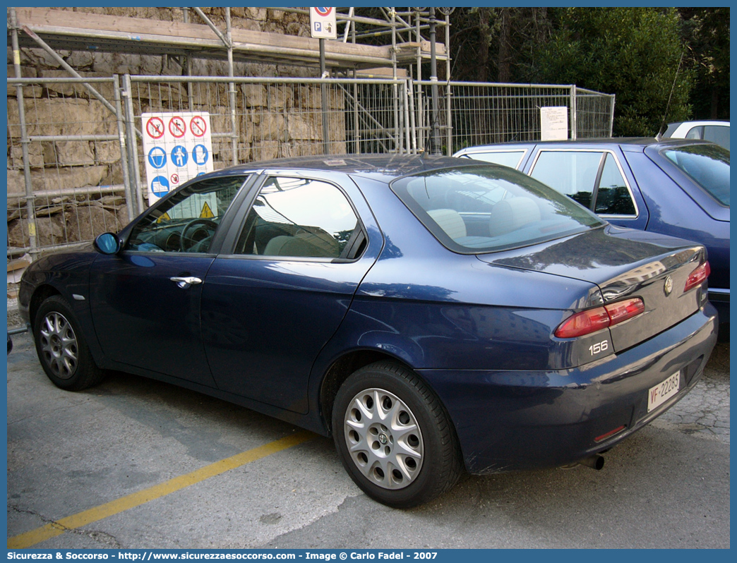 VF 22285
Corpo Nazionale Vigili del Fuoco
Alfa Romeo 156 II serie
Parole chiave: Corpo;Nazionale;Vigili del Fuoco;Vigili;Fuoco;Alfa;Romeo;156