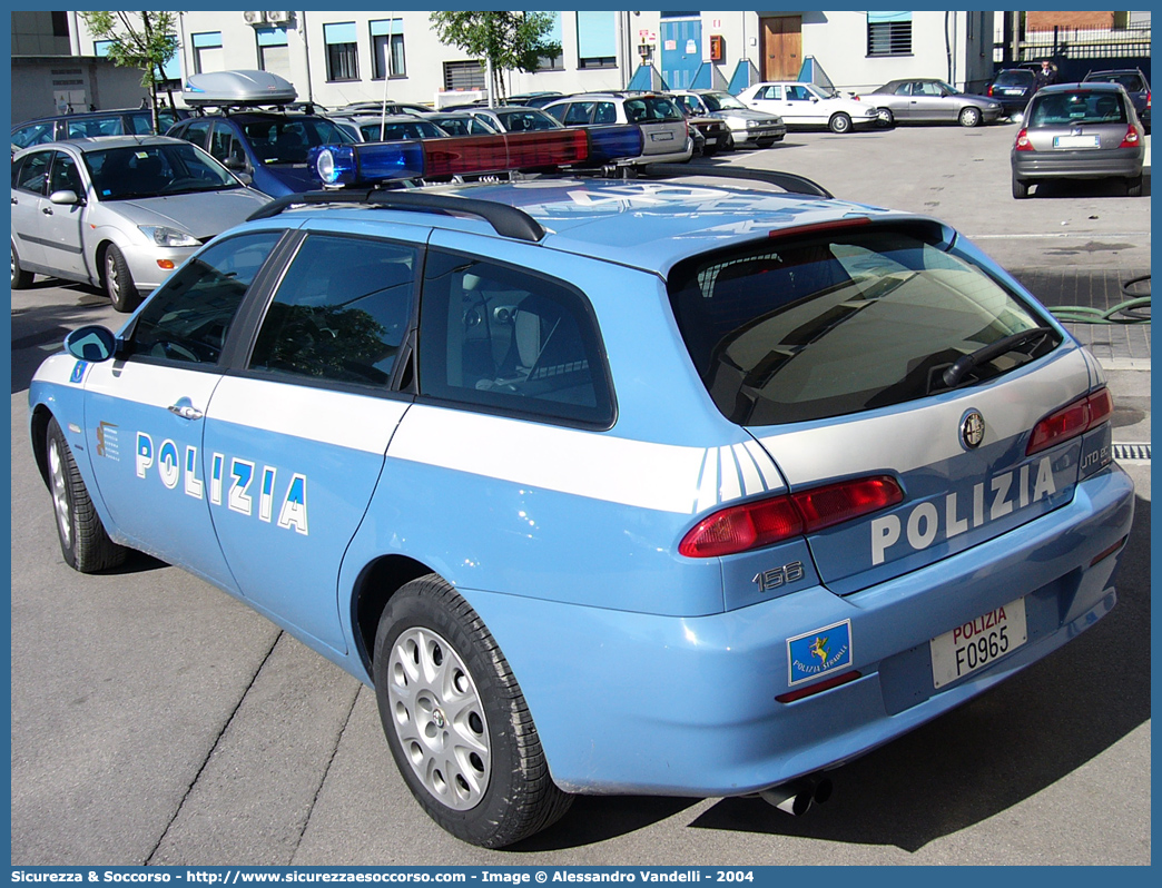 Polizia F0965
Polizia di Stato
Polizia Stradale
Autostrada Bs/Vr/Vi/Pd S.p.A.
Alfa Romeo 156 Sportwagon II serie
Parole chiave: F0965;Polizia di Stato;Polizia Stradale;Autostrada Bs/Vr/Vi/Pd S.p.A.;Autostrada Ve/Pd S.p.A.;Alfa Romeo 156 Sportwagon II serie