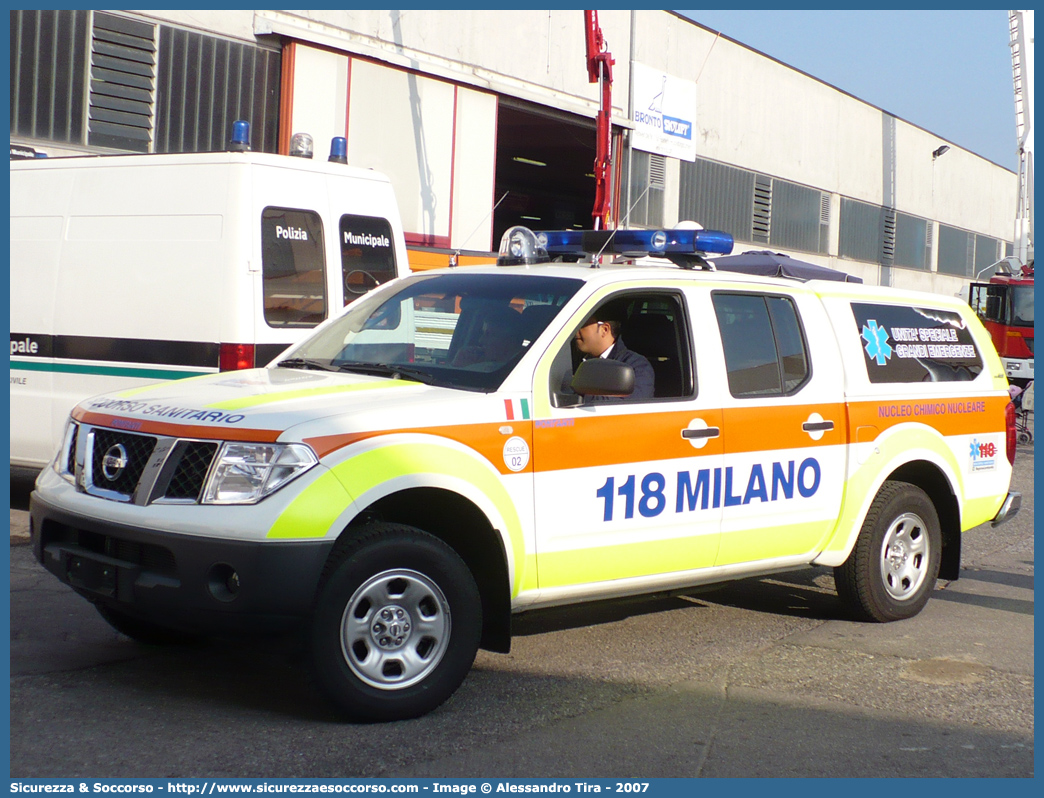 RESCUE 02
118 Milano
Nissan Navara II serie
Allestitore Bonfanti S.a.s.
Parole chiave: 118;AREU;A.R.E.U.;S.S.U.Em.;SSUEm;Lombardia;Milano;Nissan;Navara;USGE;U.S.G.E.;Grandi Emergenze;Maxiemergenza;Maxiemergenze;Maxi Emergenza;Maxi Emergenze;NBCR;N.B.C.R.;Bonfanti