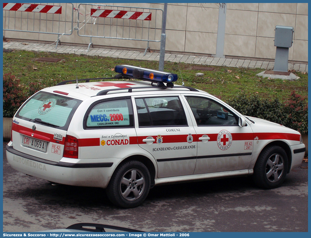 CRI A069A
Croce Rossa Italiana
Scandiano
Skoda Octavia Wagon I serie
Allestitore Aricar S.p.A.
Parole chiave: CRI;C.R.I.;Croce Rossa Italiana;Automedica;Auto Medica;Automedicalizzata;Auto Medicalizzata;Skoda;Octavia;Wagon;Scandiano;A069A;Aricar