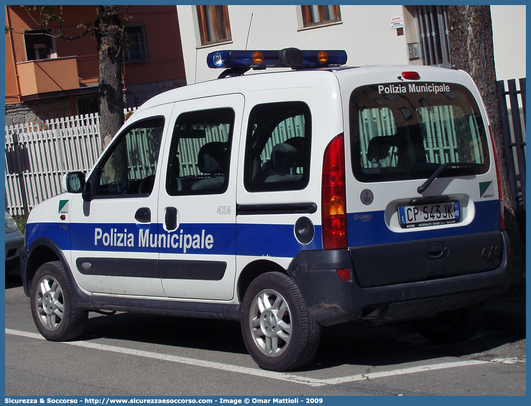 -
Polizia Municipale
Comune di Sestola
Renault Kangoo 4x4 II serie
Allestitore Ciabilli S.r.l.
Parole chiave: Polizia;Locale;Municipale;Sestola;Renault;Kangoo;Ciabilli