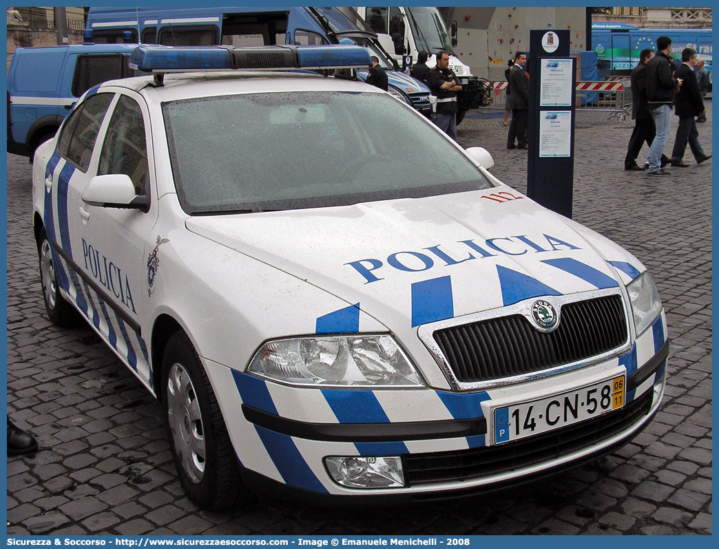 -
República Portuguesa
Polícia de Segurança Pública
Skoda Octavia II generation
Parole chiave: Repubblica;Portoghese;República;Portuguesa;Polícia;Segurança;Pública;Skoda;Octavia