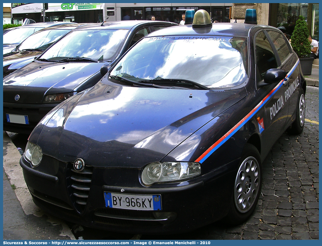 -
Polizia Provinciale
Provincia di Roma
Alfa Romeo 147 I serie
Parole chiave: PL;P.L.;PM;P.M.;Polizia;Locale;Provinciale;Roma;Alfa Romeo;147