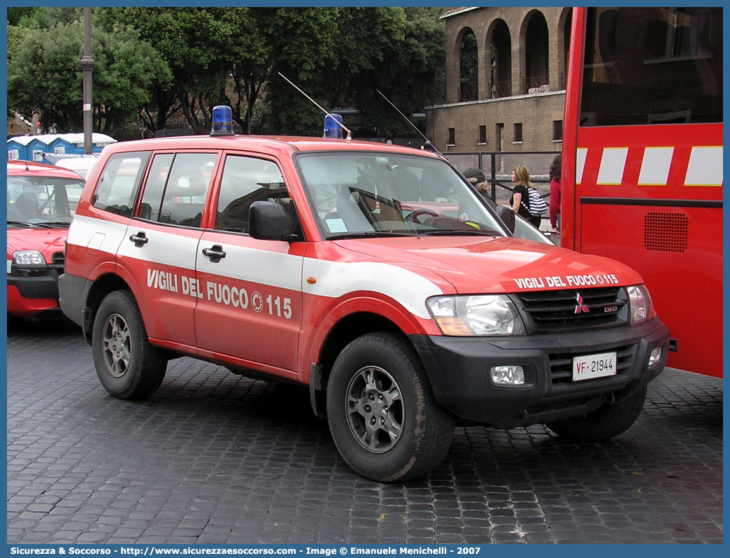 VF 21944
Corpo Nazionale Vigili del Fuoco
Mitsubishi Pajero LWB III serie
Parole chiave: Corpo;Nazionale;Vigili del Fuoco;Vigili;Fuoco;Mitsubishi;Pajero;LWB