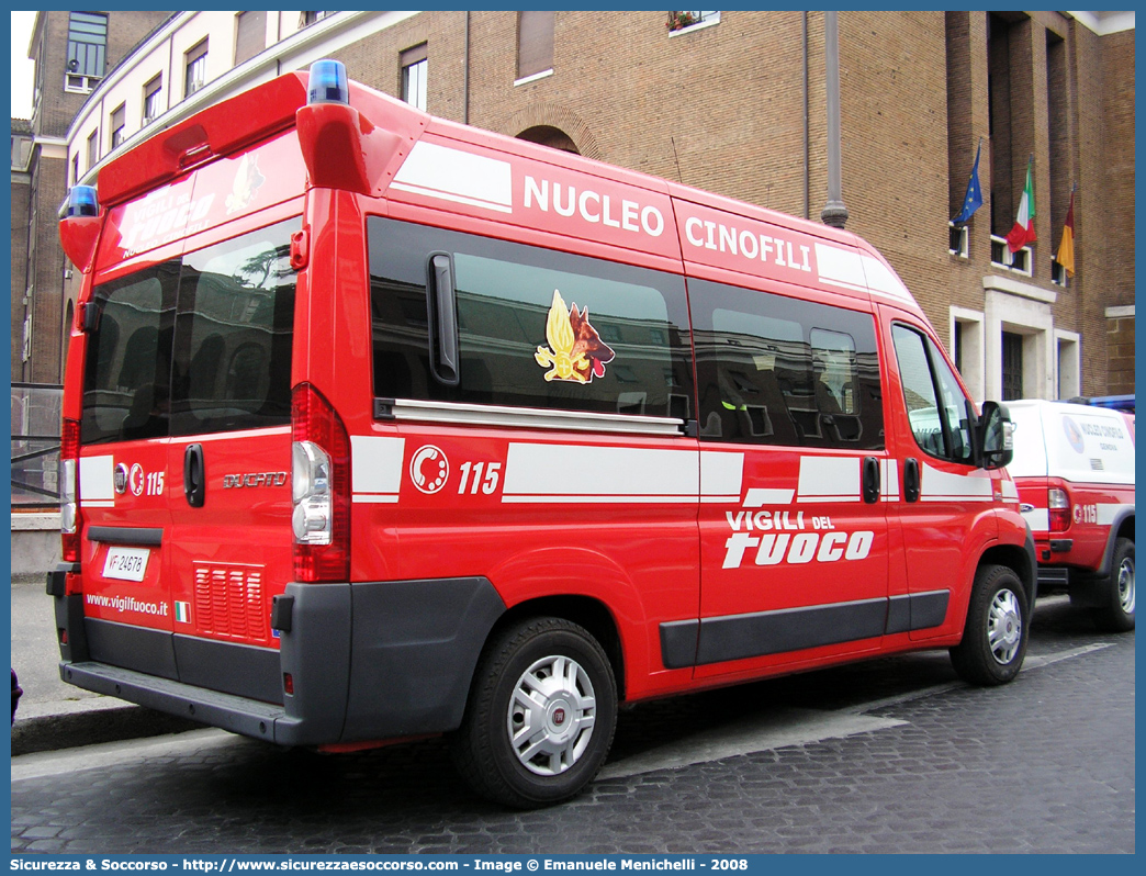 VF 24678
Corpo Nazionale Vigili del Fuoco
Nucleo Cinofili
Fiat Ducato III serie
Parole chiave: Corpo;Nazionale;Vigili del Fuoco;Vigili;Fuoco;Fiat;Ducato;X250;Cinofili