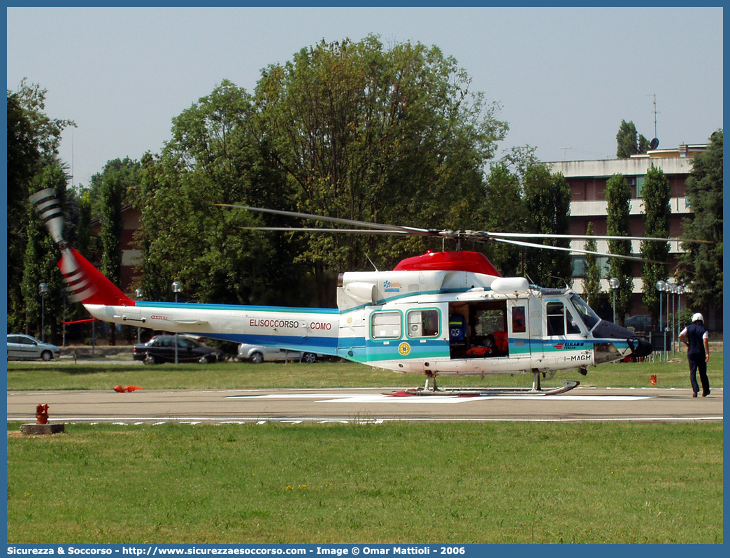 I-MAGM
118 Regione Lombardia
Agusta Bell AB412EP
Base di Como
Parole chiave: 118;SSUEm;S.S.U.Em.;AREU;A.R.E.U.;Lombardia;Como;Agusta Bell;Agusta;Bell;AB412;412;I-MAGM;Elicottero;Elisoccorso