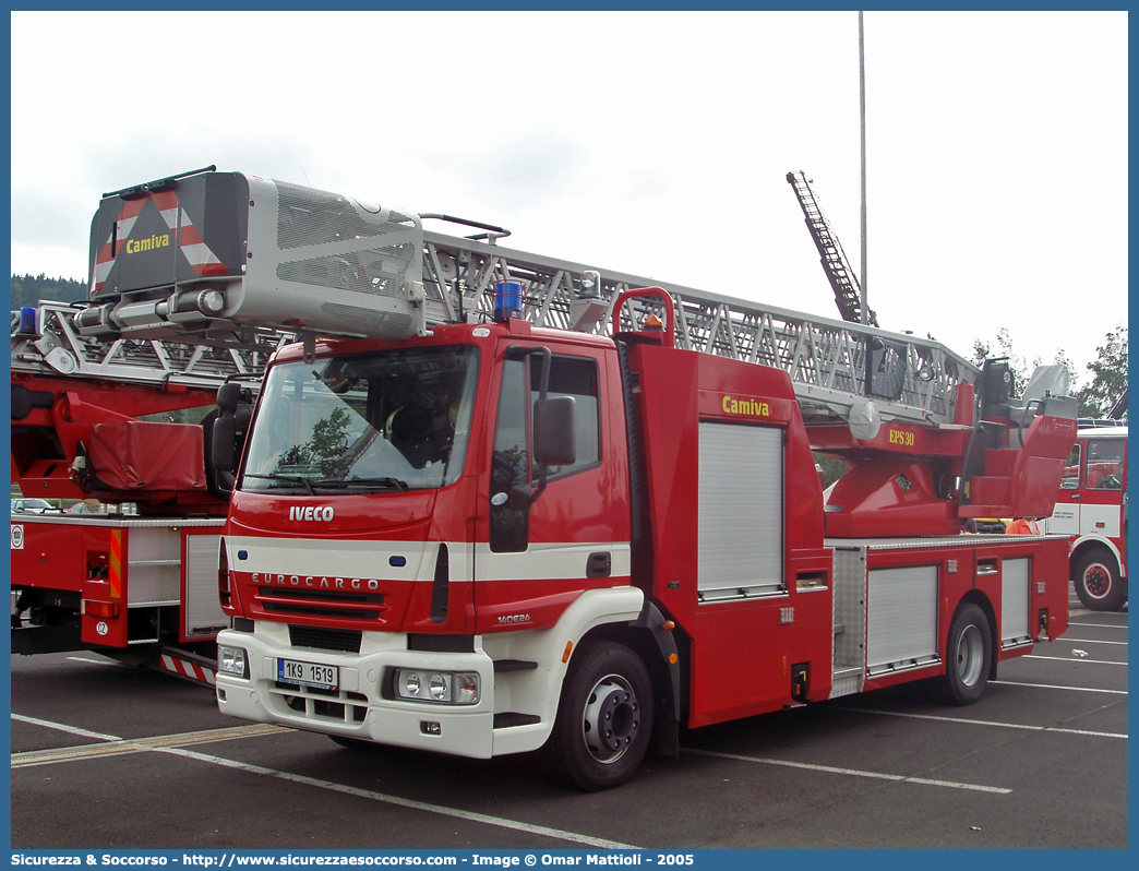 -
Ceská Republika
Hasičský Záchranný Sbor
AZ - Automobilový Zebřík
Iveco EuroCargo 140E24 II generation
Parole chiave: Ceská;Republika;Hasičský;Záchranný;Sbor;Hasiči;AZ;Automobilový;Zebřík;Iveco;EuroCargo;140E24