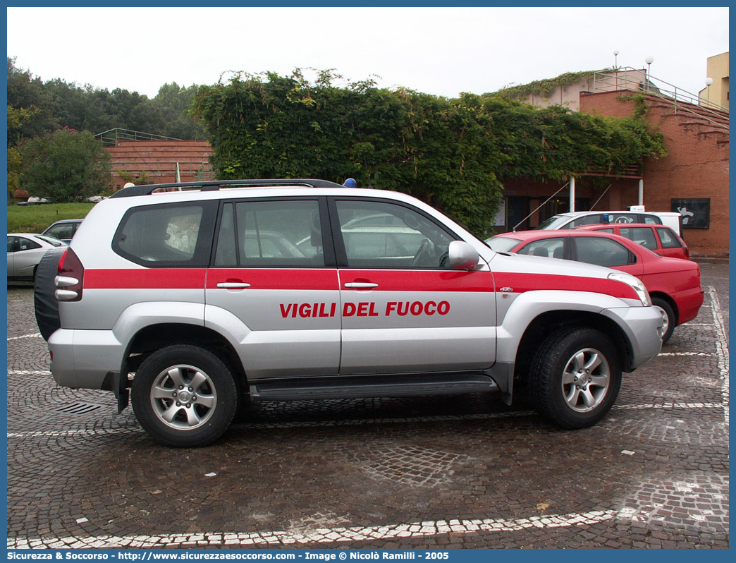 VF 22933
Corpo Nazionale Vigili del Fuoco
Toyota Land Cruiser VI serie
Parole chiave: VVF;V.V.F.;Corpo;Nazionale;Vigili;del;Fuoco;Toyota;Land Cruiser