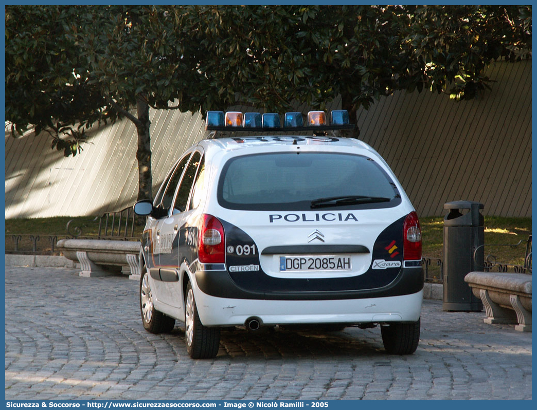 R89
Reino de España
Cuerpo Nacional de Policía
Citroen Xsara Picasso
Parole chiave: Regno di Spagna;Spagna;Espana;España;Reino de España;Cuerpo;Nacional;Policía;Citroen;Xsara;Picasso