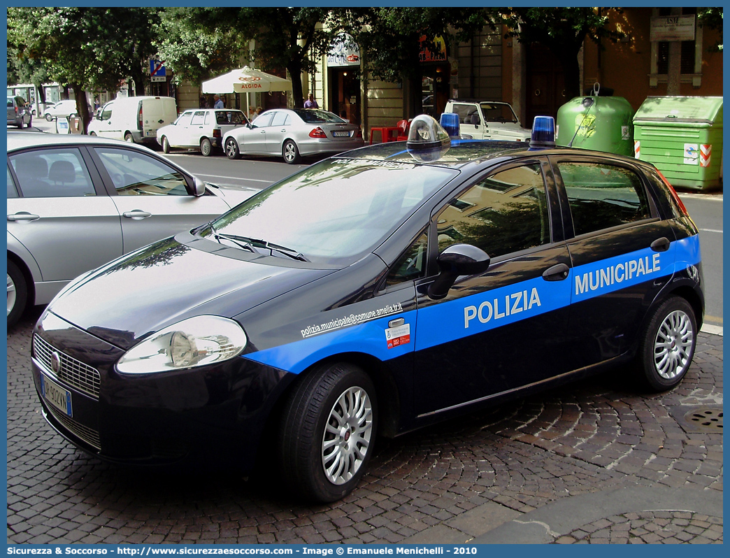 -
Polizia Municipale
Comune di Amelia
Fiat Grande Punto
Parole chiave: Polizia;Locale;Municipale;Amelia;Fiat;Grande Punto