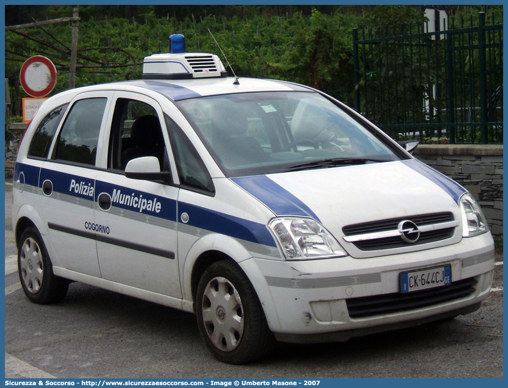 -
Polizia Municipale
Comune di Cogorno
Opel Meriva I serie
Parole chiave: Polizia;Locale;Municipale;Cogorno;Opel;Meriva