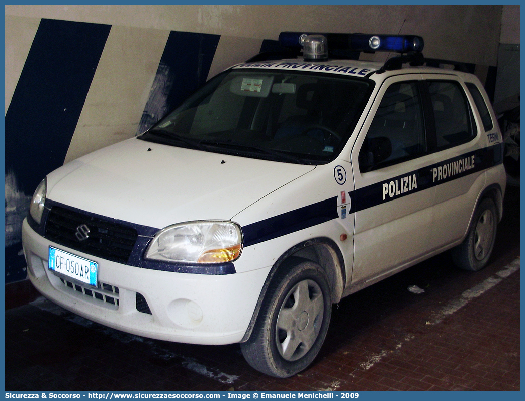 -
Polizia Provinciale
Provincia di Terni
Suzuki Ignis 4x4 I serie
(variante)
Parole chiave: Polizia;Locale;Provinciale;Terni;Suzuki;Ignis