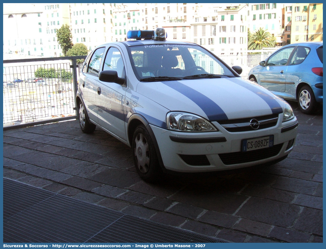 -
Polizia Municipale
Comune di Genova
Opel Corsa III serie restyling
Parole chiave: Polizia;Locale;Municipale;Genova;Opel;Corsa