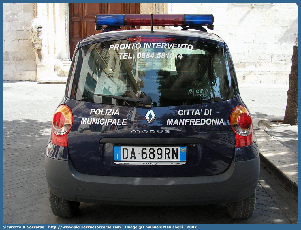 -
Polizia Municipale
Comune di Manfredonia
Renault Modus
Parole chiave: Polizia;Locale;Municipale;Manfredonia;Renault;Modus