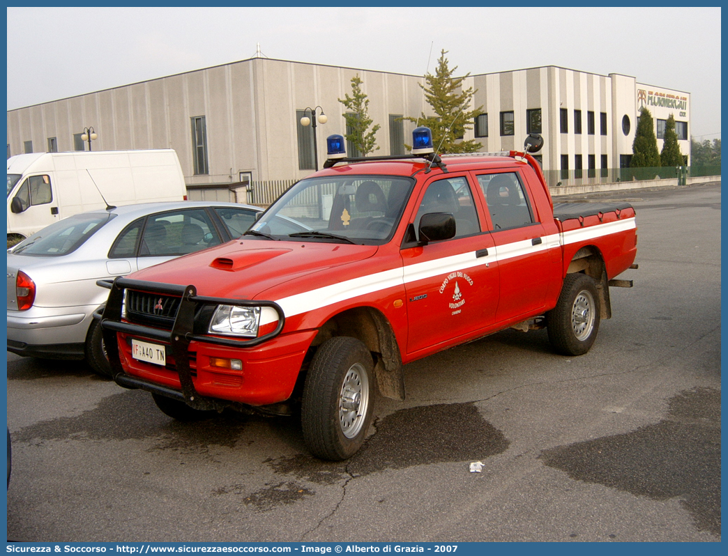 VF A40TN
Corpo Vigili del Fuoco Volontari Cavareno
Mitsubishi L200 III serie
Parole chiave: VF;V.F.;Vigili del Fuoco;Vigili;Fuoco;Volontari;Cavareno;Mitsubishi;L200 III serie;A40TN