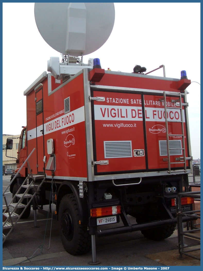 VF 24615
Corpo Nazionale Vigili del Fuoco
Nucleo Telecomunicazioni Radio
Mercedes Benz Unimog U500
Parole chiave: Corpo;Nazionale;Vigili del Fuoco;Vigili;Fuoco;Mercedes Benz;Unimog;U500;U 500;Telecomunicazioni;Tele Comunicazioni;Radio