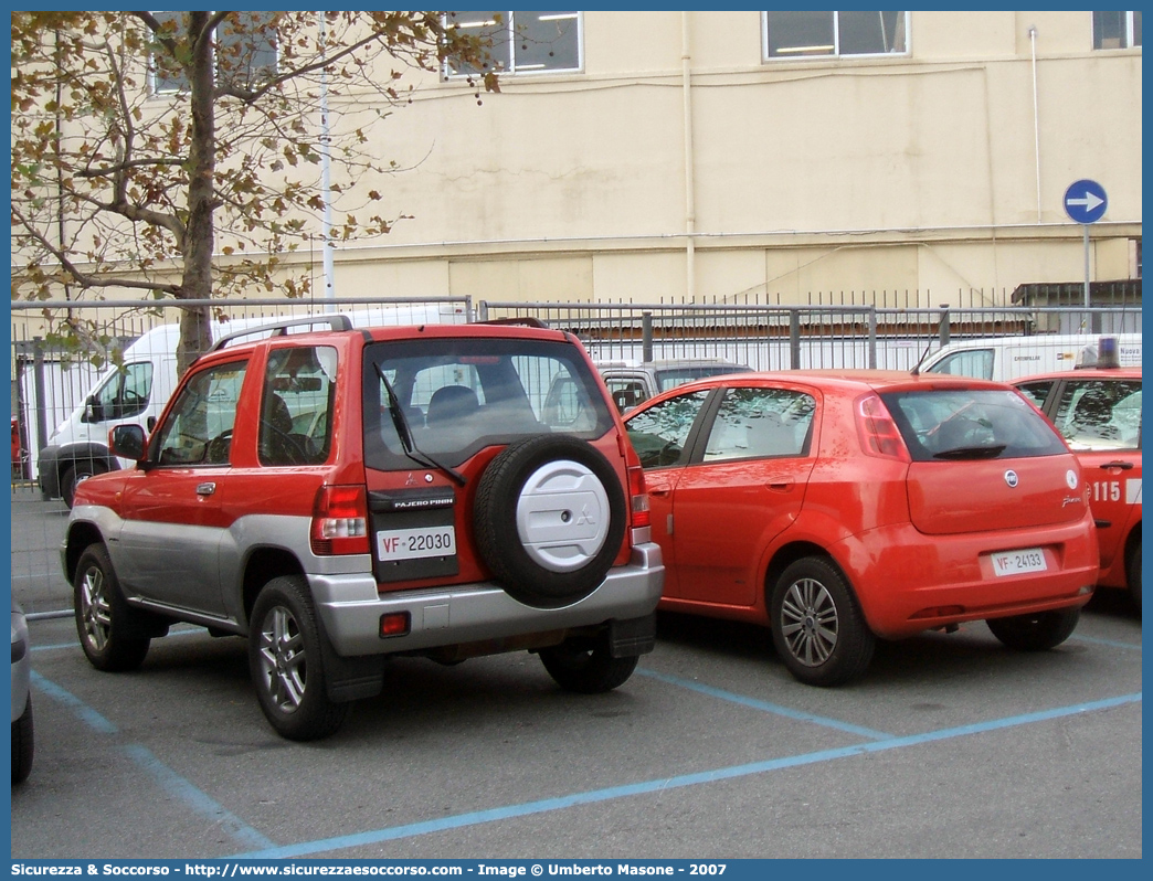 VF 22030
Corpo Nazionale Vigili del Fuoco
Mitsubishi Pajero Pinin
Parole chiave: Corpo;Nazionale;Vigili del Fuoco;Vigili;Fuoco;Mitsubishi;Pajero;Pinin