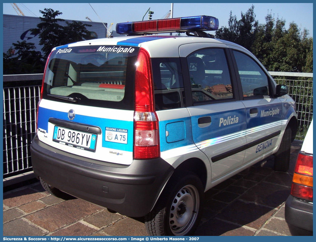 -
Polizia Municipale
Comune di Genova
Nucleo Ambiente e Territorio
Fiat Nuova Panda 4x4 I serie
Parole chiave: Polizia;Locale;Municipale;Genova;Fiat;Nuova Panda;Territorio;Ambiente