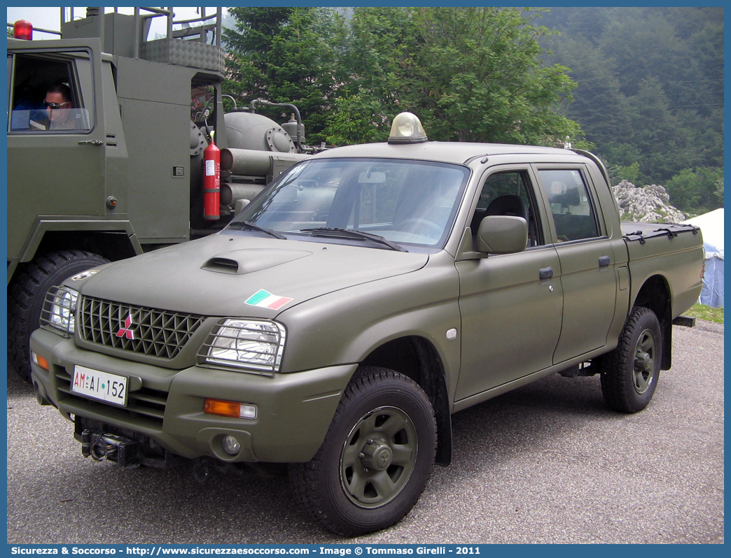 AM AI152
Aeronautica Militare Italiana
Mitsubishi L200 III serie restyling
Parole chiave: A.M.;A.M.I.;AM;AMI;Aeronautica;Militare;Italiana;Mitsubishi;L200;AI152