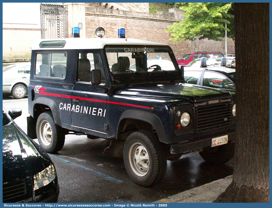 CC 443DN
Arma dei Carabinieri
Land Rover Defender 90
Parole chiave: CC443DN;Arma dei Carabinieri;Land Rover Defender 90