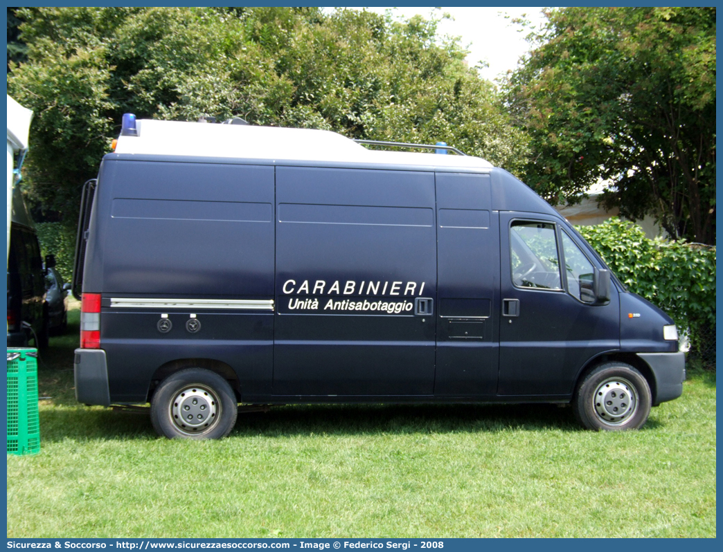 CC 459DJ
Arma dei Carabinieri
Artificieri Antisabotaggio
Fiat Ducato II serie
Parole chiave: CC459DJ;Arma dei Carabinieri;Artificieri Antisabotaggio;Fiat Ducato II serie