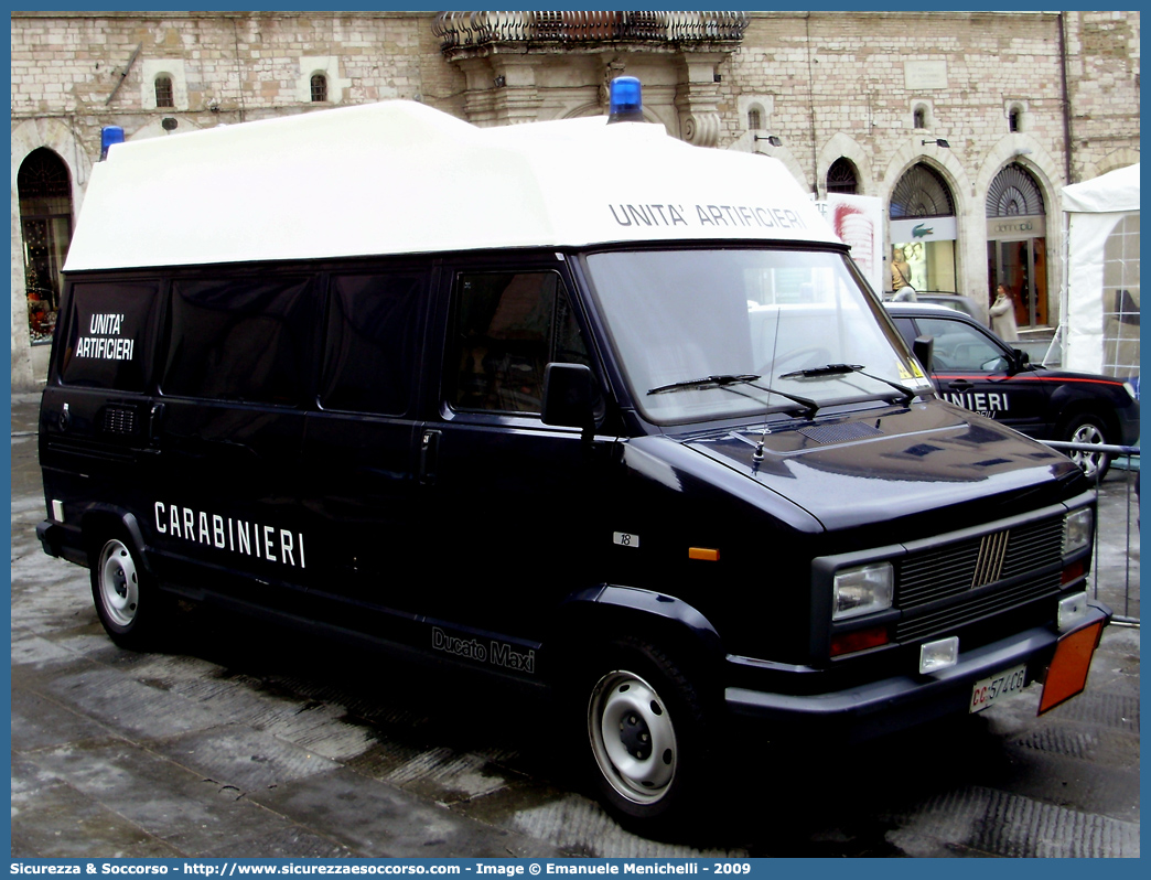 CC 574CG
Arma dei Carabinieri
Artificieri Antisabotaggio
Fiat Ducato I serie
Parole chiave: CC;C.C.;Arma;Carabinieri;Arma dei Carabinieri;Artificieri;Antisabotaggio;Fiat;Ducato;574CG