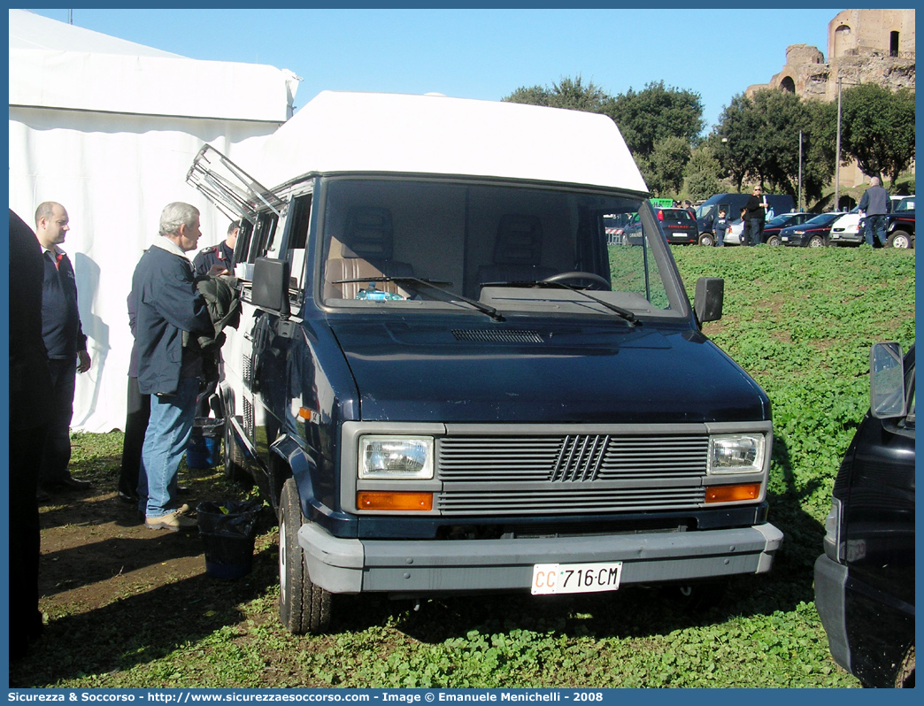 CC 720CM
Arma dei Carabinieri
Fiat Ducato I serie
Autoristoro
Parole chiave: CC;C.C.;Arma;dei;Carabinieri;Fiat;Ducato;Autoristoro