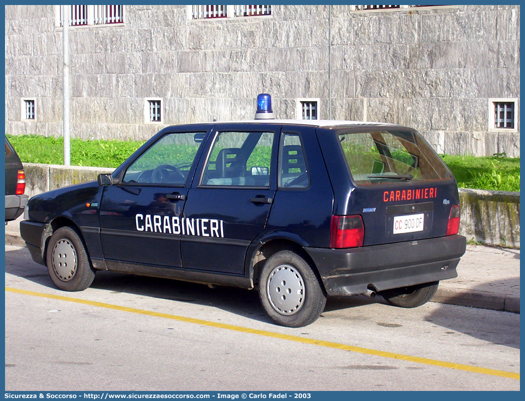 CC 900DF
Arma dei Carabinieri
Fiat Uno II serie
Parole chiave: CC900DF;Arma dei Carabinieri;Fiat Uno II serie