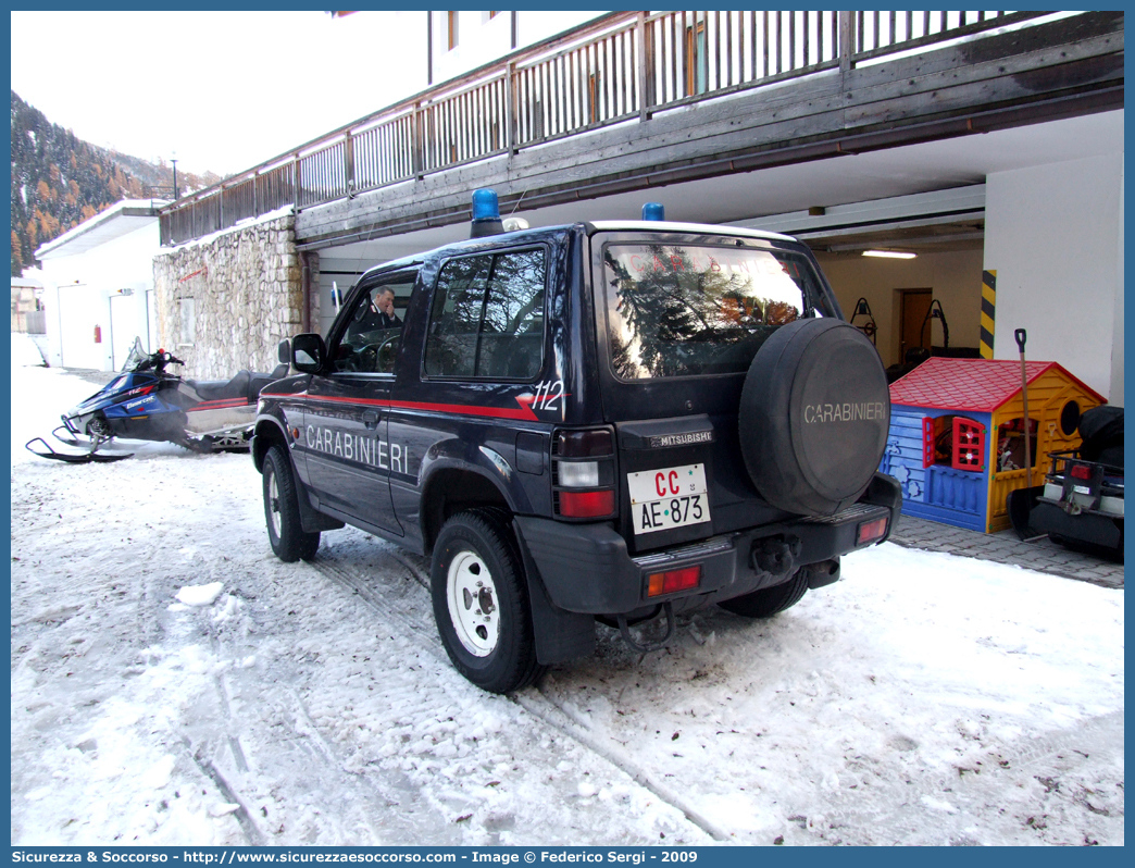 CC AE873
Arma dei Carabinieri
Mitsubishi Pajero V20 SWB
Parole chiave: CCAE873;Arma dei Carabinieri;Mitsubishi Pajero V20 SWB