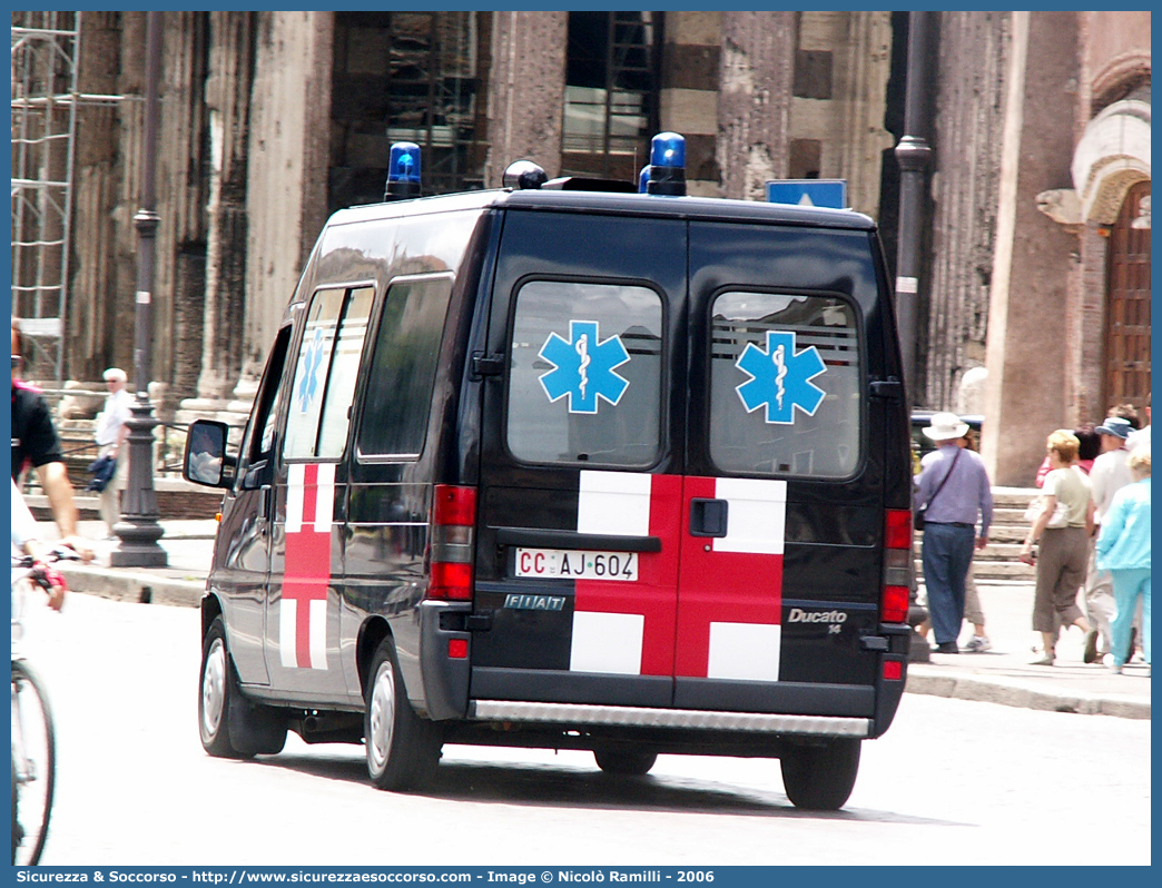 CC AJ604
Arma dei Carabinieri
Servizio Sanitario
Fiat Ducato II serie
Parole chiave: CC;C.C.;Arma;dei;Carabinieri;Servizio;Sanitario;Ambulanza;Autoambulanza;Fiat;Ducato