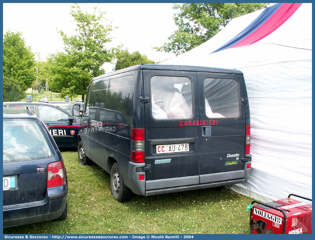 CC AU478
Arma dei Carabinieri
Fiat Ducato II serie
Parole chiave: CC;C.C.;Arma;dei;Carabinieri;Fiat;Ducato