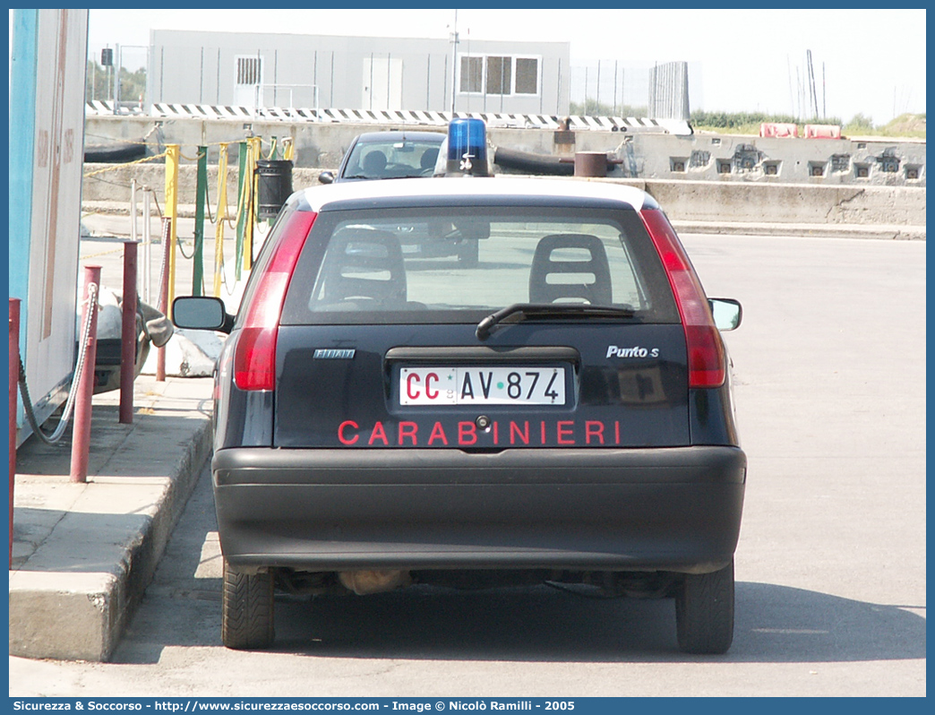 CC AV784
Arma dei Carabinieri
Fiat Punto I serie
Allestitore Elevox S.r.l.
Parole chiave: CC;C.C.;Arma;dei;Carabinieri;Fiat;Punto;Elevox