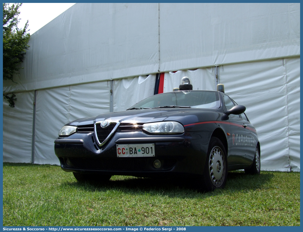 CC BA901
Arma dei Carabinieri
Alfa Romeo 156 I serie
con sistema "Falco"
Parole chiave: CC;C.C.;Arma;dei;Carabinieri;Nucleo;Operativo;e;Radiomobile;Radio Mobile;NORM;N.O.R.M.;NRM;N.R.M.;Alfa;Romeo;156